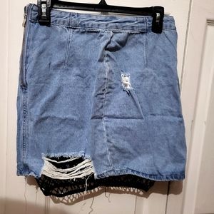 Jean skirt